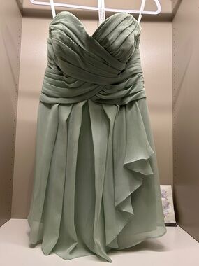Perfect Formal Mint Green Strapless Mini